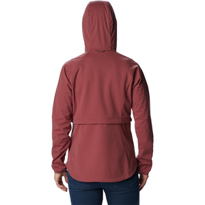 Vestes softshell d'hiver pour femmes Veste de randonnée imperméable à glissière Coupe-vent Vestes softshell épaisses - Product Image 3