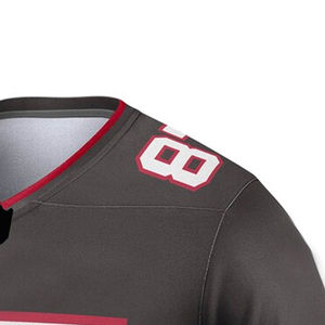 Camisetas de Fútbol Americano de Secado Rápido, Impresión por Sublimación Personalizada de Alta Calidad, Camisetas de Fútbol Americano de Poliéster para Hombre - Product Image 5