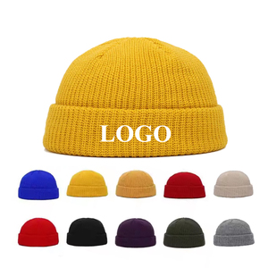 Gorros de Punto de Primera Calidad, Gorros de Color Sólido, Gorros Cálidos con Logotipo Personalizado - Product Image 3