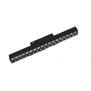 StrataGrille – Éclairage magnétique moderne sur rail LED avec alimentation 220V/48V, corps en aluminium pour installation en bureau, magasin et supermarché - Product Image 3
