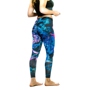 กางเกงรัดรูปเอวสูงสำหรับผู้หญิงกางเกงเล่นโยคะออกกำลังกายทำจากผ้าไหมนมนุ่มพิเศษออกแบบได้ตามต้องการ - Product Image 6