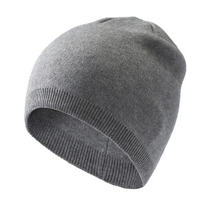 Bonnet d'hiver en laine tricotée épaisse pour hommes et femmes, bonnet unisexe élégant doublé de fourrure - Product Image 4