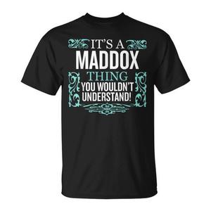 Camiseta Promocional Maddox para Hombre y Mujer, Talla Grande, con Diseño de Cuentas 'Thing You Wouldn't Understand' - Product Image 1