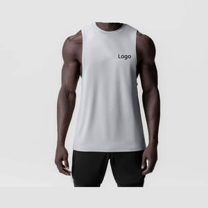 Débardeur sans manches pour homme Vêtements de sport à séchage rapide Streetwear Vêtements de sport avec compression et logo personnalisé - Product Image 1