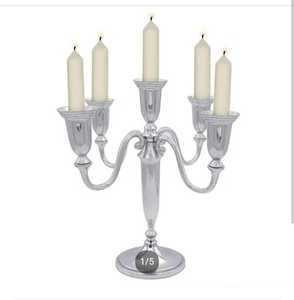 Portavelas diseñado por estilista con soporte hecho a mano intrincado para Navidad y Festival Portavelas de alta calidad - Product Image 3