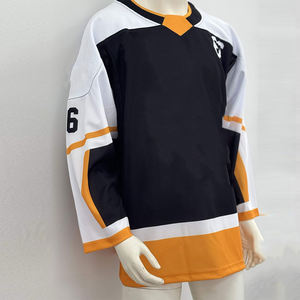 Nuevas camisetas de hockey sobre hielo para hombres Conjuntos personalizados en el mejor material MOQ bajo y tarifa baja para la venta - Product Image 3