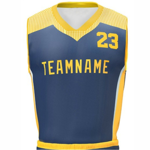 Uniforme de basket-ball par sublimation Équipe personnalisée Maillot de basket-ball de haute qualité - Product Image 6