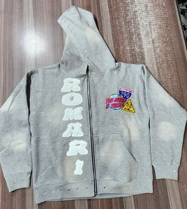 เสื้อโค้ทมีฮู้ดมีซิปสำหรับผู้ชายเสื้อฮู้ดแบบรูดซิปใส่ให้ความอบอุ่นสำหรับฤดูใบไม้ร่วง - Product Image 2