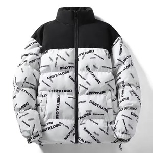 Winter Loose-fit Men's <b>Jacket</b> Casual Trendy Hong Kong Style Couple Versatile <b>Jacket</b> Fashionable Outerwear for Men - Product Image 6
