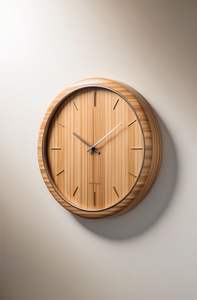 Luxury <b>Wood</b> <b>Wall</b> <b>Clock</b> | Fine Craft Work | Wholesale Bulk Manufacturer - Product Image 1