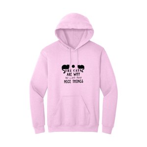 Tela de mezcla de algodón en 260-300 + GSM pesado con bolsillo de canguro Estampado de pecho con tema de animales Diseño y colocación de color personalizable - Product Image 6