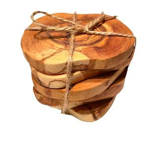 Sous-verre carré simple, forme et design réguliers, article très vendu - fait à la main - Product Image 2