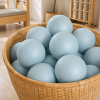 Ballon de yoga mini personnalisé de 9 pouces, écologique, anti-éclatement, en PVC robuste, pour le fitness, l'entraînement du tronc et la stabilité