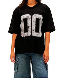 Chemises décontractées à manches courtes pour hommes avec logo frontal, impression par transfert thermique, prêtes à être expédiées, jersey cousu de la meilleure qualité - Product Image 4