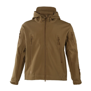 Veste coupe-vent avec épaisseur standard avec fermeture à glissière Motif imprimé sur les vestes en coton/polyester - Product Image 1