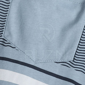 Best-seller T-shirt pour homme Logo personnalisé Nouveau style respirant avec tricot polyester/coton Prix de gros - Product Image 6