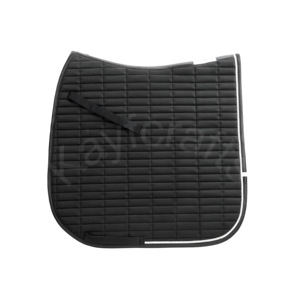 Almohadilla de sillín acolchada con borde de satén Forro transpirable y borde de diamantes de imitación - Product Image 1