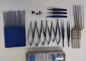 Ensemble d'instruments de micro-chirurgie Instruments neuro-chirurgicaux de haute qualité CE approuvé manuel classe II - Product Image 2