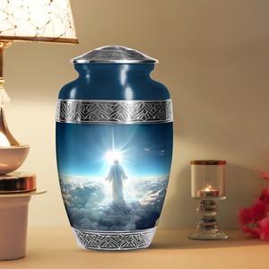 โกศบรรจุอัฐิพระเยซูสำหรับผู้ใหญ่ ขนาด 10 นิ้ว สไตล์ยุโรป เป็นมิตรกับสิ่งแวดล้อม ทนทาน - Product Image 4