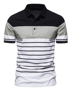 เสื้อเชิ้ตผ้าถักสำหรับผู้ชายผ้าคอตตอนพลัสไซส์แห้งเร็วระบายอากาศได้ดี - Product Image 4