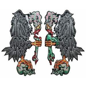 Patchs de broderie de haute qualité avec support adhésif et bordure merrow pour les améliorations de vêtements à la mode et les projets de bricolage - Product Image 6