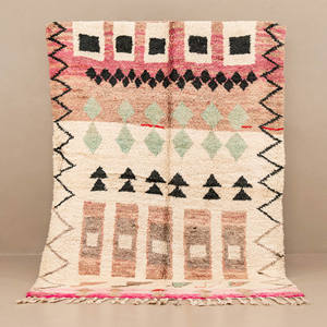 Usine conception personnalisée polyester persan noué marocain shaggy tapis laine marocain shaggy tapis pour la décoration - Product Image 5