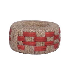 MACRAME DESIGN NAPKIN <b>RING</b> CUSTOMIZED DESIGNER TISSUE <b>HOLDER</b> NAPKIN <b>RING</b> - Product Image 5