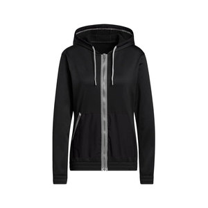 Vêtements pour femmes grande taille sweats à capuche Streetwear OEM Service Design personnalisé fermeture éclair nouveau Style de mode polaire femme sweats à capuche porter - Product Image 3