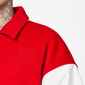 เสื้อแจ็คเก็ตวาร์ซิตี้ผู้ชาย สไตล์ลำลอง คอตั้ง ดีไซน์ปักด้านหน้า เสื้อเบสบอลสไตล์วิทยาลัย ขายดีที่สุด จัดส่งแบบ DDP - Product Image 5