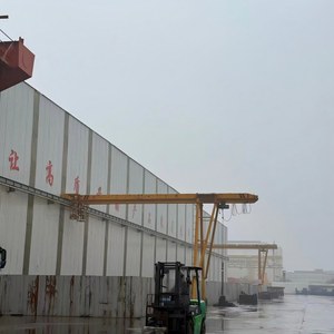 Chinesischer Lieferant MHB Einträger-Halbportalkran 5 Tonnen 10 Tonnen 20 Tonnen Anpassbare Spannweite - Product Image 3