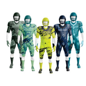 ชุดกีฬาอเมริกันฟุตบอลไซส์ใหญ่พิเศษใส่ได้ทั้งชายและหญิงชุดเสื้อกีฬาระบายอากาศได้ดี - Product Image 1