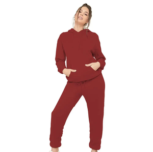 Conjunto Deportivo de Color Rosa para Mujer, Ropa Urbana de Alta Calidad, Sudadera con Capucha, Transpirable y a la Moda - Product Image 2