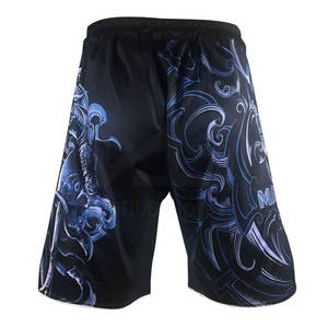 Pantalones cortos de boxeo MMA con logotipo personalizado de alta calidad, ropa deportiva de algodón suave, superventas, servicio OEM de Color sólido para ropa de artes marciales - Product Image 6