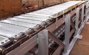 Marca nueva 150 moldes transportador lingote de cobre fundición moldes de hierro fundido rodamiento motor ahorro de energía certificado ISO9001 1 año - Product Image 5