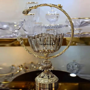 Tazón para Servir Dulces de Chocolate Estilo Vintage, Tazón de Chocolate de Metal Plateado de Primera Calidad para Ocasiones Especiales - Product Image 2