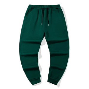 Pantalons de survêtement en toile décontractés sur mesure pour hommes, qualité supérieure, coton molletonné, respirant, respectueux de l'environnement - Product Image 3