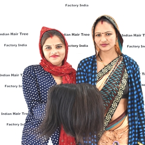 Extensions de cheveux Remy à cuticules alignées de qualité supérieure, meilleure qualité, 8 à 36 pouces, fournisseur de cheveux indiens bruts d'Inde - Product Image 2