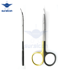 Greenberg TC 11.5cm Ciseaux chirurgicaux manuels en acier inoxydable courbés dentelés Instruments de chirurgie plastique certifiés MOL - Product Image 6