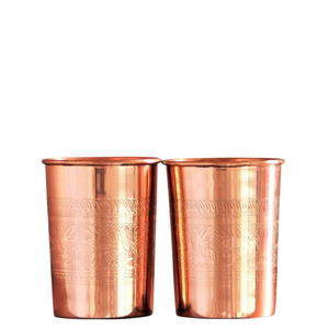 Ensemble de 2 verres à Moscow Mule en cuivre personnalisés, thème Fresh, 100% cuivre pur, pour bar, idéal pour offrir - Product Image 3