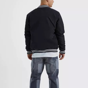 Vente en gros Veste en cuir d'hiver pour hommes Streetwear Vestes pour homme Grande taille Bomber de baseball haut de gamme Varsity OEM Veste pour hommes - Product Image 4