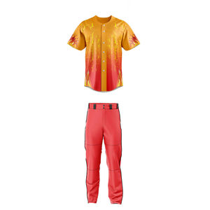 Uniformes de Béisbol Profesionales para Clubes Deportivos, Tallas Grandes, Ligeros, Transpirables, Resistentes, para Partidos de Liga - Product Image 1