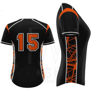 Ensemble de couleur unie uniforme de baseball de nouveau Style avec uniforme de baseball en polyester 100% pour personnaliser votre propre logo de marque - Product Image 2