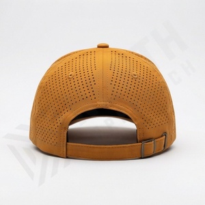 OEM Customized Logo Pure Cotton High End Quick Drying Baseball <b>Caps</b> Adjustable Unconstructed <b>Plain</b> <b>Cap</b> Breathable Fabric Style - Product Image 2