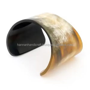 Bracelet en corne de buffle personnalisé, moderne, écologique, poli à la main, de haute qualité, service de gravure pour mariage, meilleur choix - Product Image 4