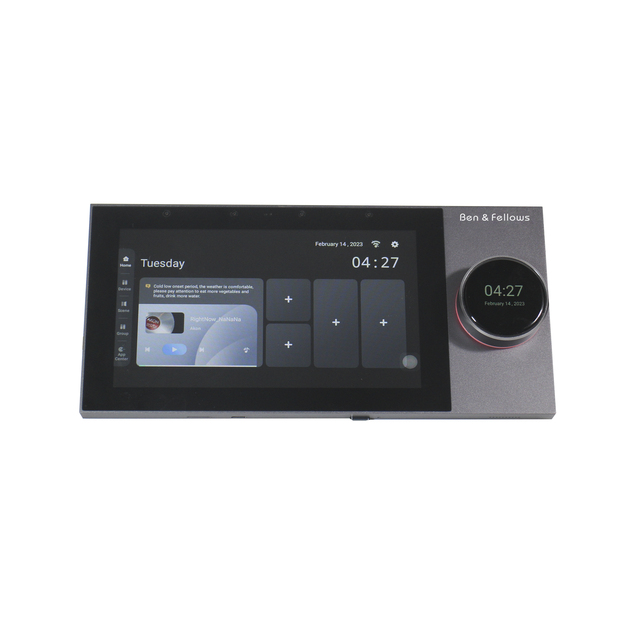 Smart Home Multi-Functional Touch Screen 7 Inch Tuya Central Control Panel Zigbee Gateway and Music Mobile App Remote Control