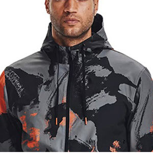 Veste coupe-vent pour homme personnalisable avec votre propre logo, excellent matériau, prix abordable, service ODM - Product Image 2