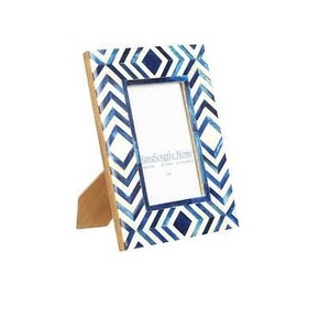 Cadre photo MOP avec incrustation d'os, conception naturelle faite à la main, exportateur en gros, cadre photo personnalisé avec incrustation d'os en bois, meilleur fournisseur 2025 - Product Image 5