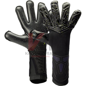 Gants de gardien de but de football de qualité supérieure pour enfants, garçons, jeunes, enfants, adultes, double protection du poignet, latex de 4 mm - Product Image 1