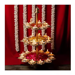 ชาม Urli แบบแขวนสำหรับตกแต่งบ้านและงานแต่งงานดีไซน์น่าดึงดูดใจชามแบบปรับขนาดได้ - Product Image 2