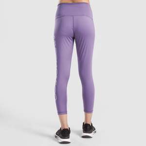 Leggings de Cintura Alta en Spandex/Nylon con Efecto Push-Up (Lavanda) Talla XXS para Entrenamiento Activo - Product Image 2